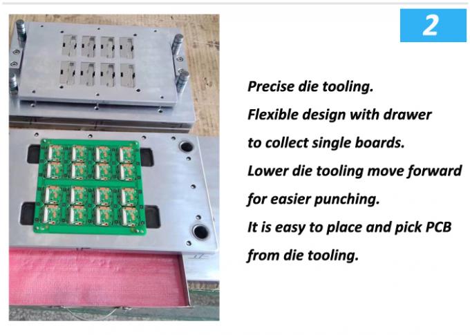 FR4 PCB Punching Machine, CNC Routing Machine สำหรับ PCB Depanelization
