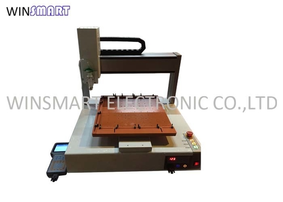 ซื้อ 3 แกน โรบอต SMD เครื่องกระจายกาวแดง 400x400mm โต๊ะ online manufacture