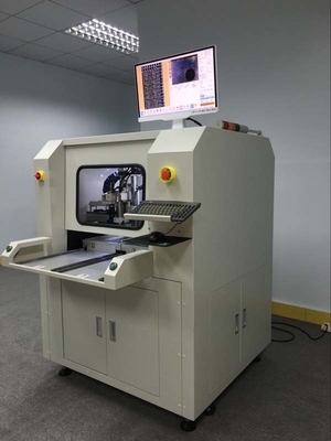 โต๊ะคู่ PCB เครื่อง CNC Router 100mm / S Manul การบรรทุกการบรรทุก