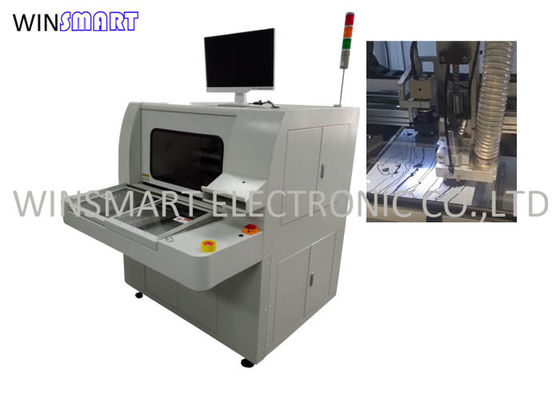 Stand Alone PCB Depaneling Router Machine เครื่องระบายความร้อนด้วยลมสองโต๊ะ