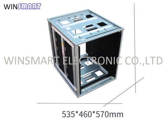 แท่นวาง PCB แบบปรับได้ ESD SMT Magazine Rack 535x460x570mm