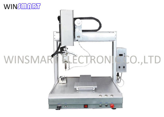 เครื่องบัดกรีหุ่นยนต์ PCB 3 แกนโดยใช้ลวดบัดกรี 0.3-1.0 มม