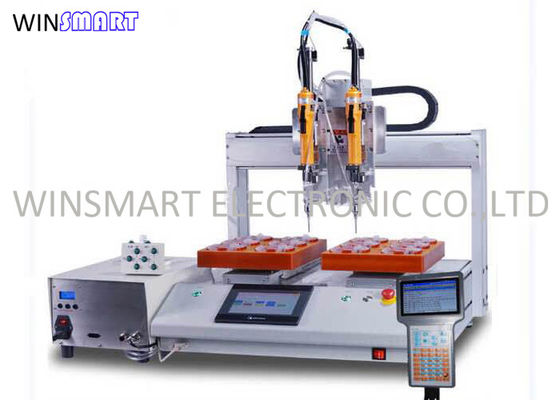 6 Kg / Cm2 เครื่องไขควงอัตโนมัติ 2 ตัวควบคุมแพลตฟอร์ม XYZ