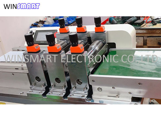 ซื้อ เครื่องป้อนแผ่น PCB Depanelizer แบบหลายใบมีดด้วยตนเอง 220VAC online manufacture
