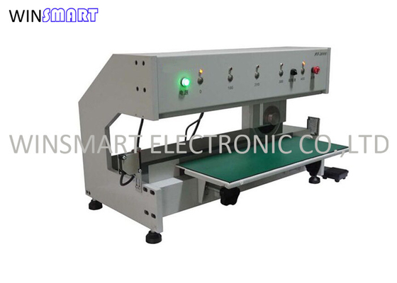 อัตโนมัติ 4 อัตราความเร็วอลูมิเนียม PCB Depaneling Machine สำหรับ V Cut Boards