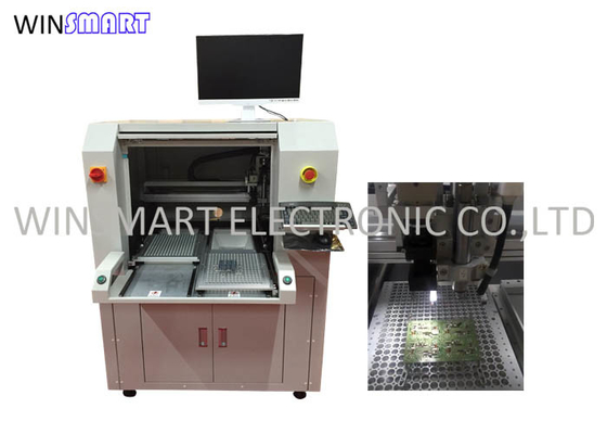 เครื่องเราเตอร์ PCB ตัดด้านบนตารางคู่สำหรับบอร์ด PCB 350x350mm มาตรฐาน