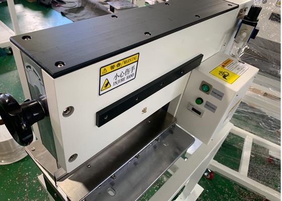 ใบมีดแนวนอน V Cut PCB Separator Machine เครื่องมือช่างที่ทนทาน