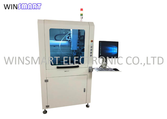 เครื่องจ่ายกาว SMD SMT ความแม่นยำสูงพร้อมหัวจ่ายแบบหมุนได้