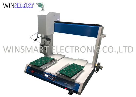 PLC ควบคุม 0.6-1.6mm สาย Solder โรบอต Soldering Semi อัตโนมัติ