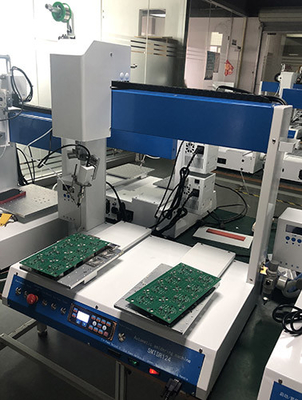 ราคาดี โต๊ะสอง 250x300mm เครื่องผสม PCB อัตโนมัติ 0.5S ต่อจุด ออนไลน์