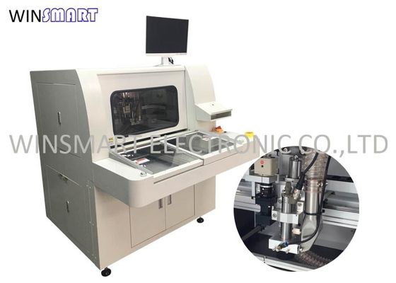 6KG/Cm2 ระบบ CCD ภาพอากาศ Top Vacuum Cleaner PCB Depaneling Router