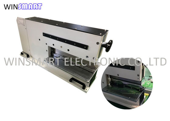 แผ่นโลหะ V Cut PCB Depanelizer, 0.7MPa V Groove เครื่องตัด