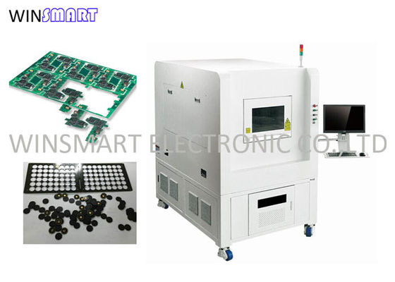 ราคาดี เครื่องตัดเลเซอร์ PCB 2500 มม. / วินาทีไม่มีความเครียดในการตัดอุปกรณ์ PCB Depaneling ออนไลน์