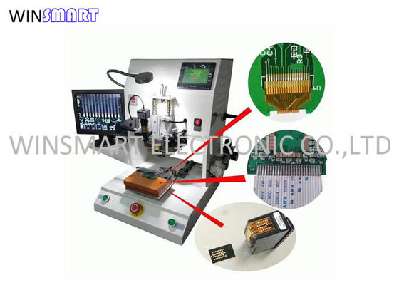 โต๊ะเลื่อน PCB Hot Bar เครื่องบัดกรี 0.6Mpa สำหรับการเชื่อมตลับหมึก Canon