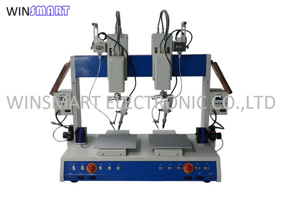 ราคาดี Dual Heads Automatic Soldering Robot, Smd Pcb Soldering Machine 220V 110V ออนไลน์