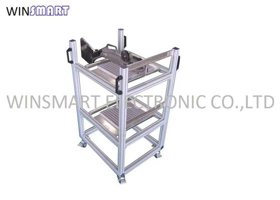 ราคาดี ESD Universal SMT Feeder Cart ประเภทตัวป้อน SMT อลูมิเนียมสำหรับสาย SMT ออนไลน์