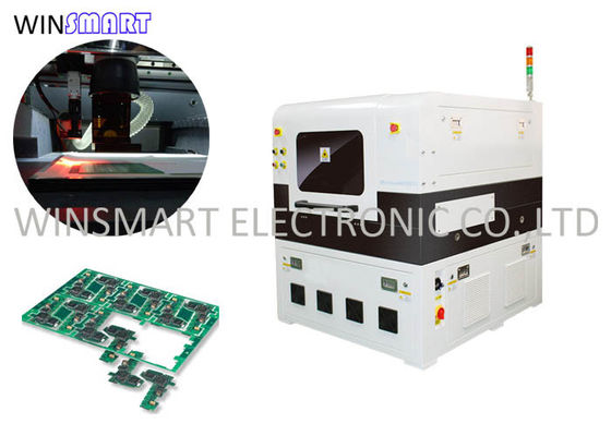 CCD Positioning 20W UV Laser FR4 เครื่องแยก PCB