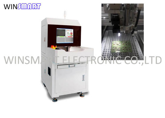 รอยเท้าขนาดเล็ก Stand Alone PCB Router Machine อนุญาตให้ 0.6mm Dia Routing Bits