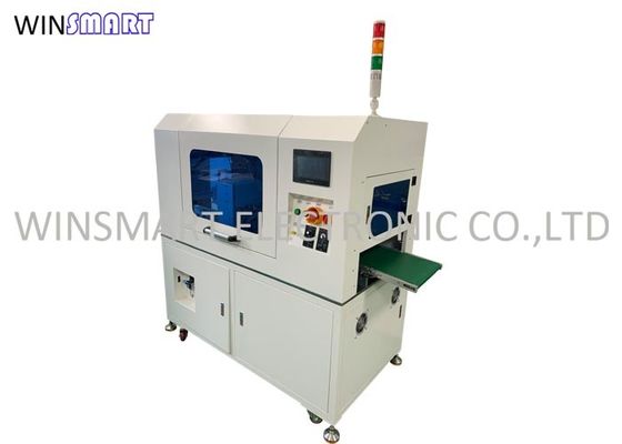 เครื่องแยก PCB V-cut แบบอินไลน์พร้อมชุดใบมีดหลายใบ PLC Control