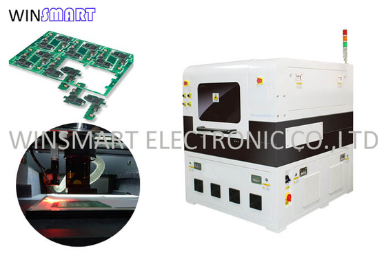 CCD Positioning System เครื่องเลเซอร์ PCB FR4 FPC Laser PCB Depaneling Machine