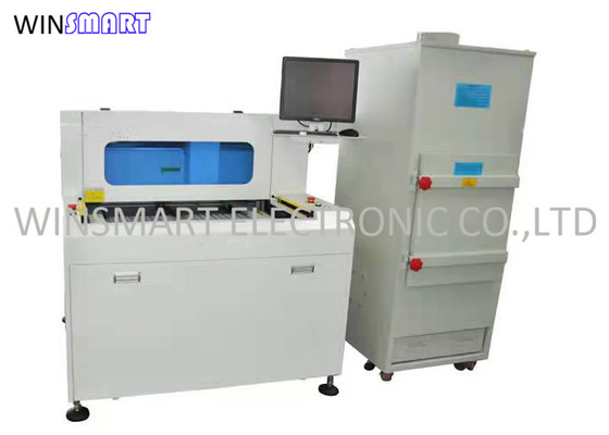 โต๊ะคู่ความเร็วสูงสี่แกน Visual PCB Router Milling Cutter 350x400mm